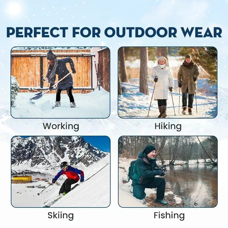 ✨ Unisex, supermyke og varme, fleecefôrede og vanntette bukser