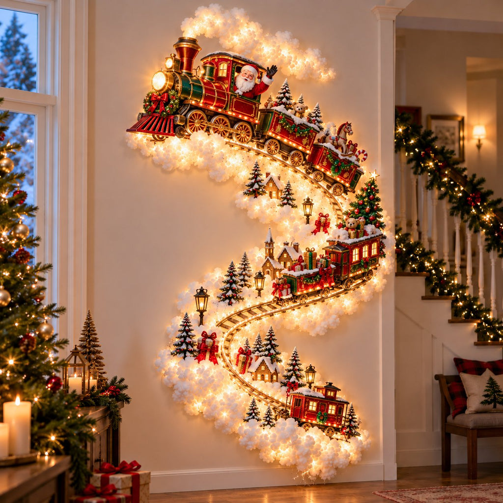 ✨Julemagisk vegglampe – Litt julemagi rett på veggen din✨