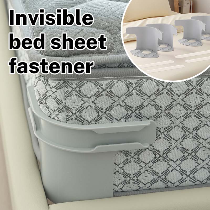 Invisible bed sheet fastener – Make your bed sheets look like new!