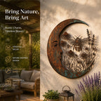 Crescent bee wall decoration ornaments