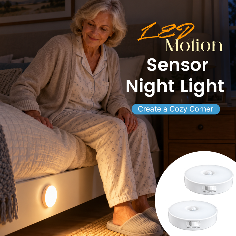 LED-nattlys med bevegelsessensor