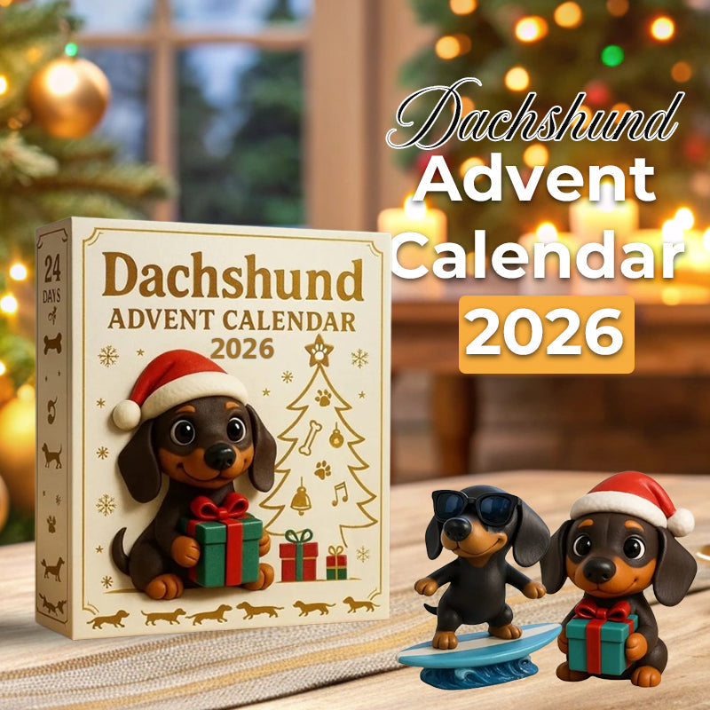 🐾 Dachshund adventskalender 2026