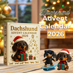 🐾 Dachshund adventskalender 2026