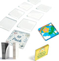 Clear Acrylic DIY Fridge Magnet Set with Adhesive Backing – Square Magnetic Photo Frames with Stunning 3D Effect 💕