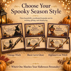 🎃🔮 Halloween Spooky Pen Gift Set | Decorative Pen, Matching Keepsake Card & Coordinating Gift Box in 3 Limited-Edition Styles ✨