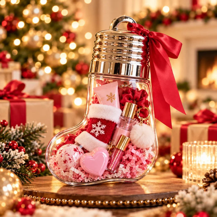 🎄🎁Gaveeske formet som en julebjelle – lag selv