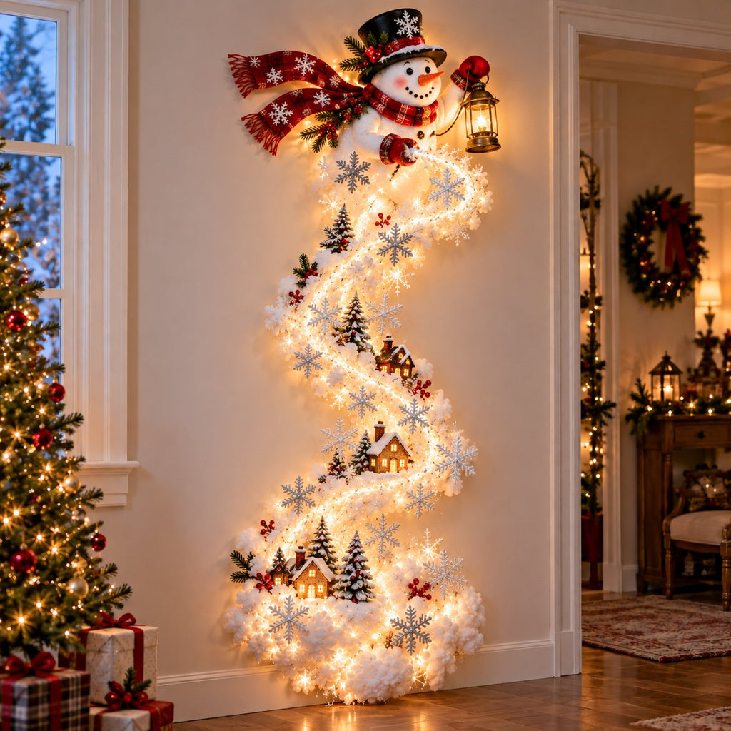 ✨Julemagisk vegglampe – Litt julemagi rett på veggen din✨