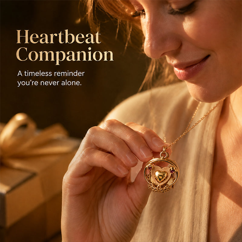 Romantic Mechanical Heart Pendant | Unique Love Gift Necklace For Couples