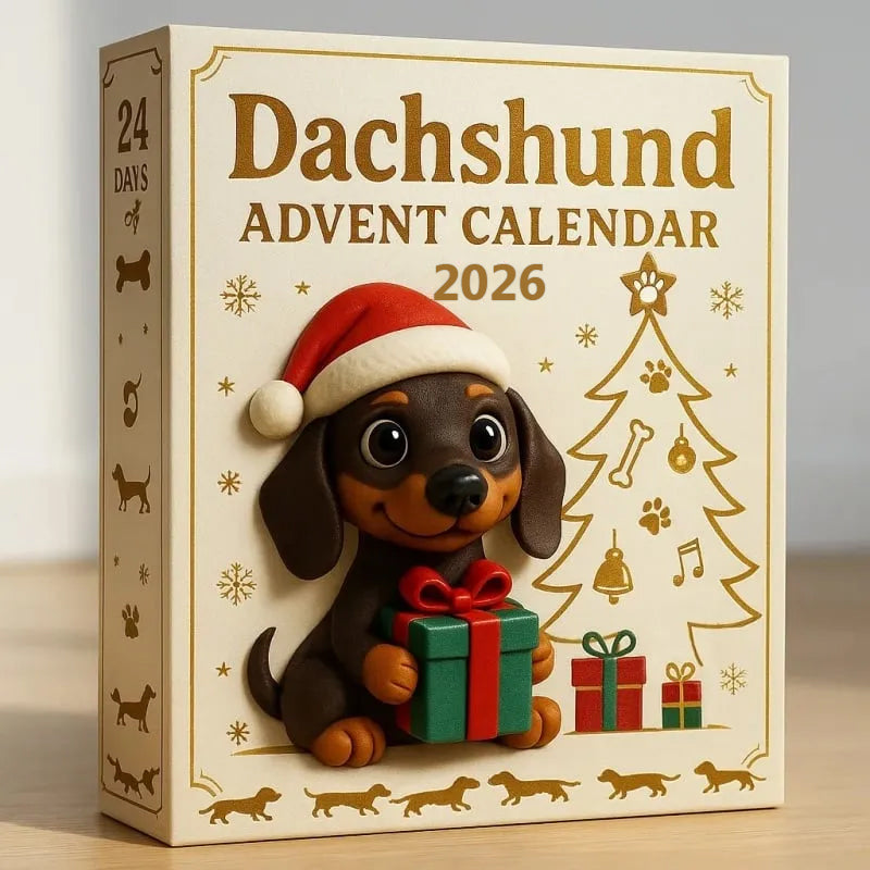 🐾 Dachshund adventskalender 2026