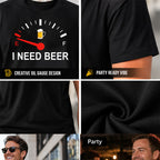 I NEED BEER T-skjorte – Morsom T-skjorte for ølelskere