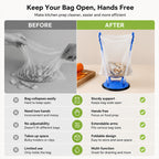 🌿 Foldable Bag Holder Stand for Everyday Kitchen Use