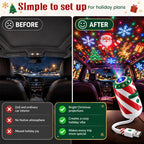 Merry Ride — Juleprojektor til bil