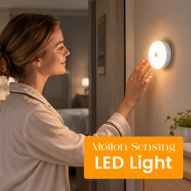 LED-nattlys med bevegelsessensor