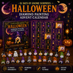 🔥LAST DAY 60% OFF - 🎃✨ 31 Days of Gnome Surprises Halloween Diamond Painting Advent Calendar