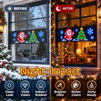 Smart, app-styrt LED-pikseldisplay til jul
