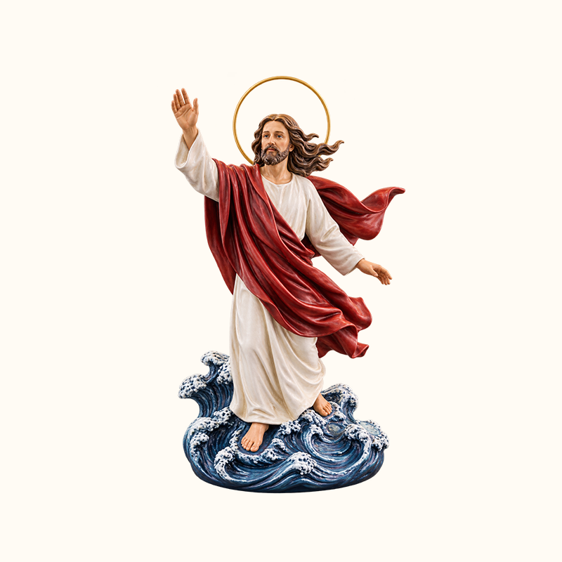 Røkelsesholder for røkelseskjegler – Jesus går på vannet