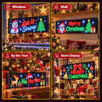 Smart, app-styrt LED-pikseldisplay til jul