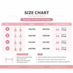 Plus-size invisible adhesive bra