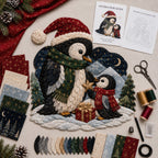 🔥Last Day 49% OFF - 🎄🎅Christmas Woodland Wildlife DIY Patchwork Kit – ✨Create a Festive Handmade Keepsake (📦Buy 2 Free Shipping)