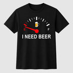 I NEED BEER T-skjorte – Morsom T-skjorte for ølelskere
