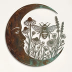 Crescent bee wall decoration ornaments