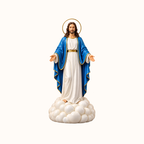Aromaterapilampe med Jesus-motiv og tåkeeffekt – dekorasjon
