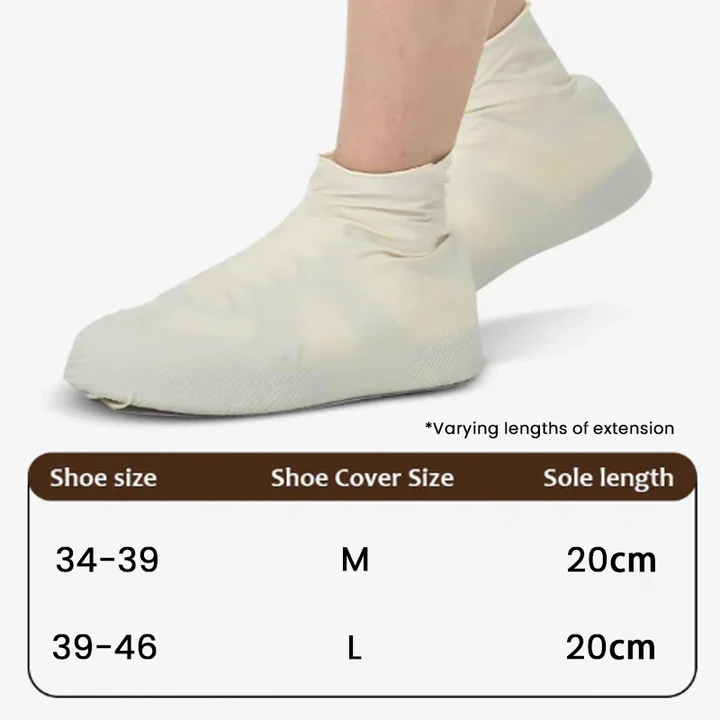 Waterproof Latex Shoe Covers For Outdoor Use