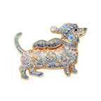 Dachshund-brosje i begrenset opplag