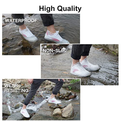 Waterproof Latex Shoe Covers For Outdoor Use