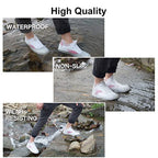 Waterproof Latex Shoe Covers For Outdoor Use