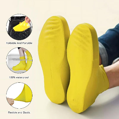 Waterproof Latex Shoe Covers For Outdoor Use