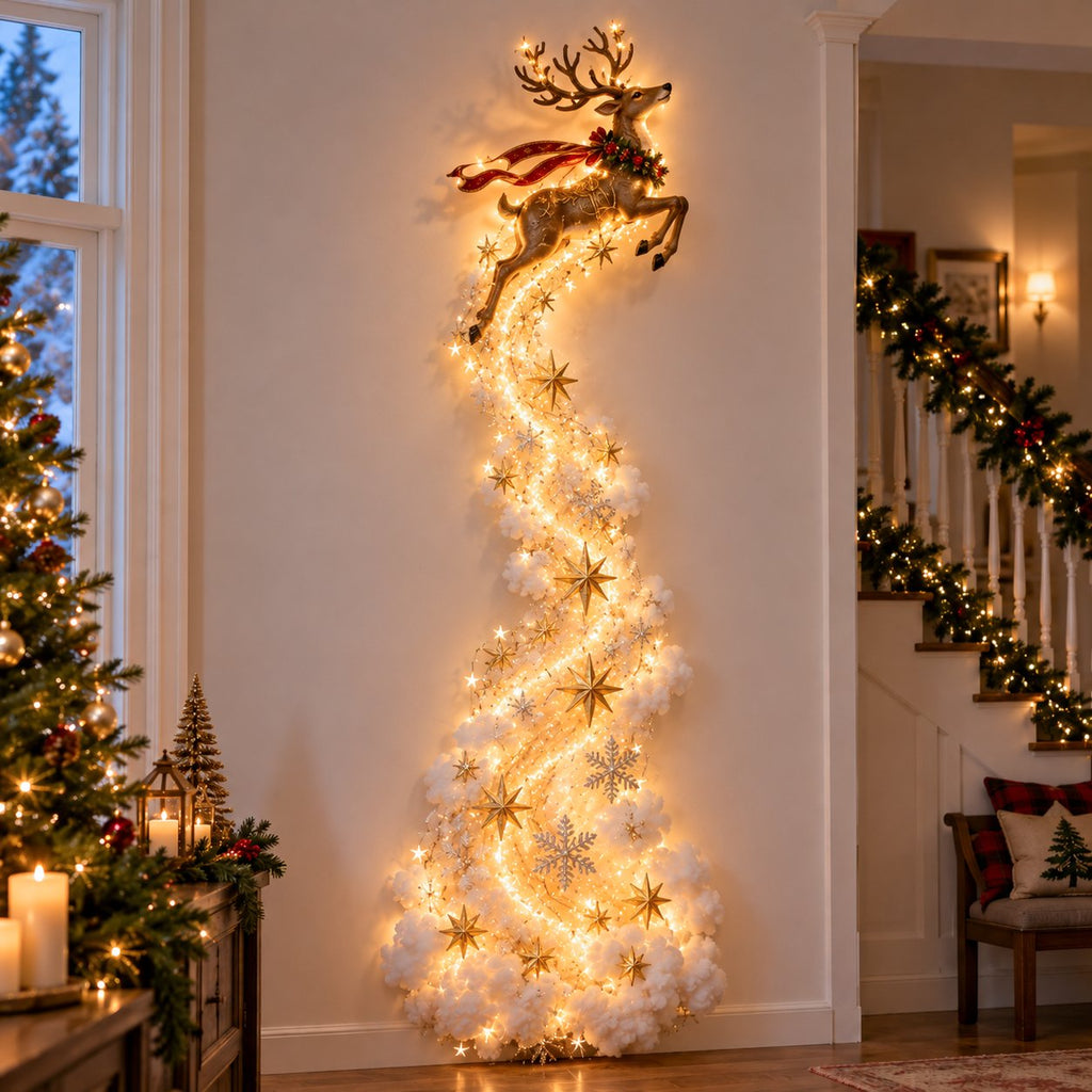 ✨Julemagisk vegglampe – Litt julemagi rett på veggen din✨