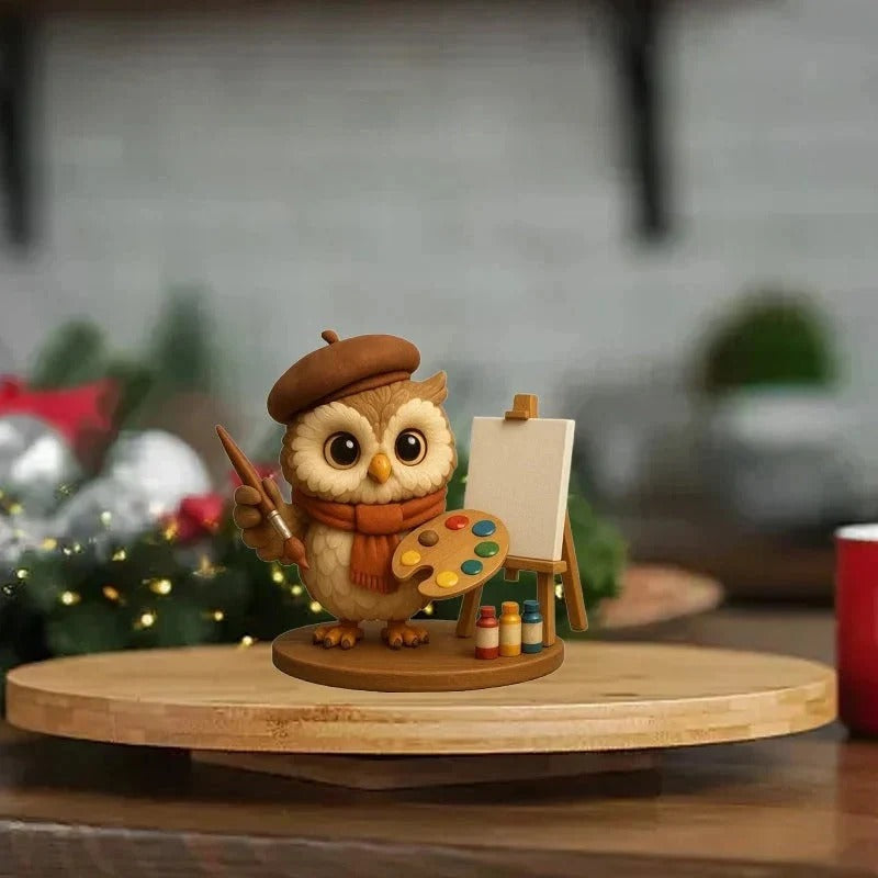 🦉2026 Ugle-adventskalender – 24-dagers nedtelling til jul med samleobjekter av ugle